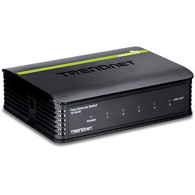 Tinklo šakotuvas TRENDNET TE100-S5 5-Port 10/100Mbps - 1