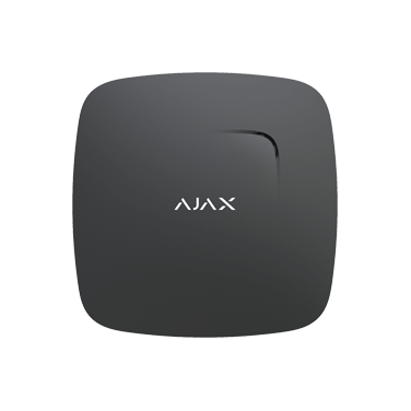 Ajax FireProtect Plus dūmų detektorius su temperatūros jutikliu (juodas) - 1