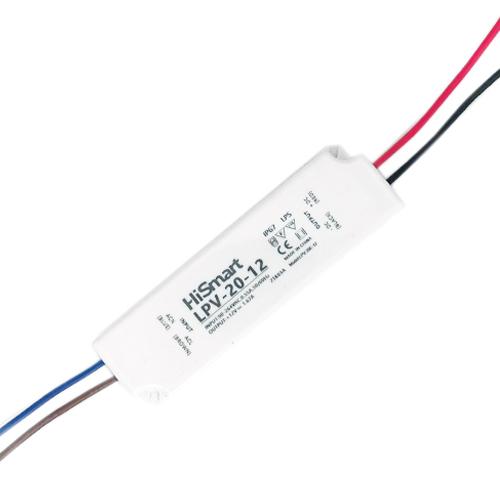 Maitinimo šaltinis 12V, 1.67A, 20W, IP67 - 1