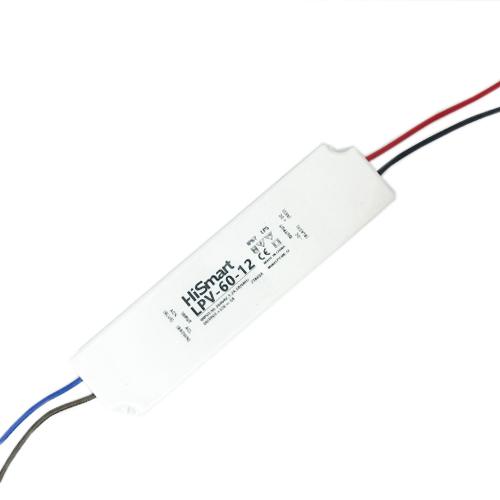 Maitinimo šaltinis 12V, 5A, 60W, IP67 - 1
