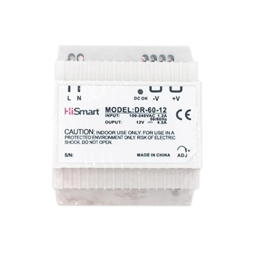 Maitinimo šaltinis 12V, 4.5A, 60W, DIN - 1