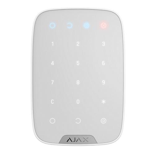 Ajax KeyPad Plus belaidė valdymo klaviatūra (balta) - 1