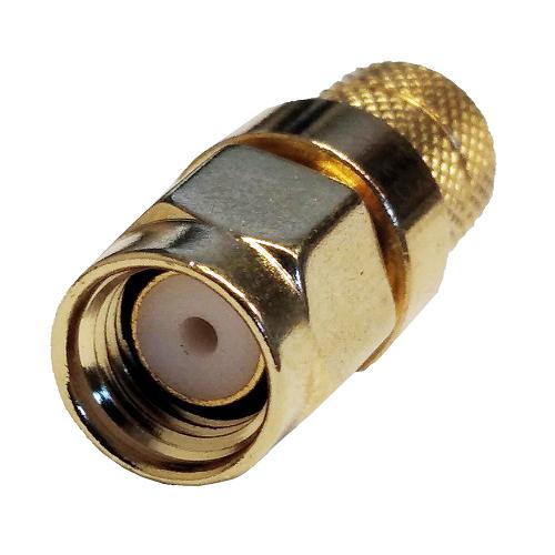 SMA-male užspaudžiama jungtis RG6 kabeliui - 1
