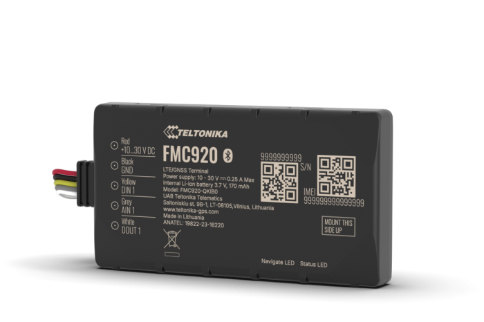 GPS seklys Teltonika FMC920 4G - 1