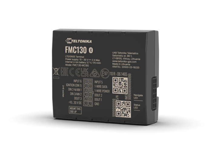 GPS seklys Teltonika FMC130 4G - 1