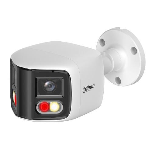 IP kam. AI 8MP cilindrinė 180 laipsnių STARLIGHT, IR+LED pašviet. iki 25/20m, 8MP(4096x1860)20fps - 1